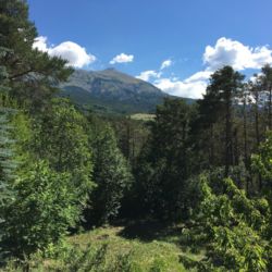 Croix de l'Alpe vue du châlet